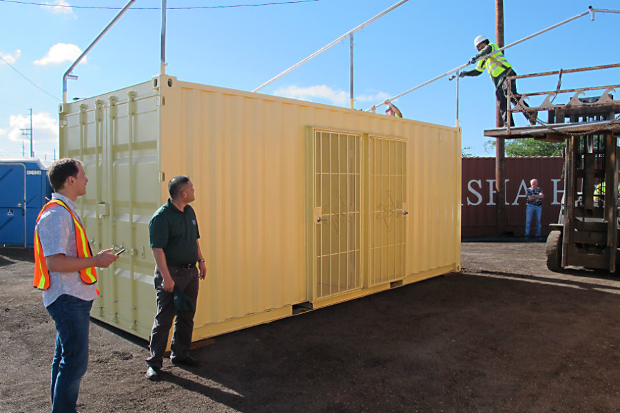 Shipping containers make headway as housing options.